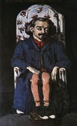 Paul Cezanne Achille Emperaire Norge oil painting art